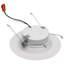 6'' Dimmable IC Rated LED Retrofit Recessed Lighting Kit with 4000K
