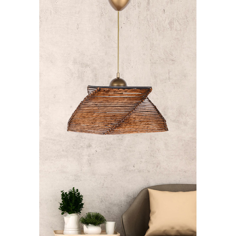 Luminaire suspendu géométrique 1 lumière Rebond