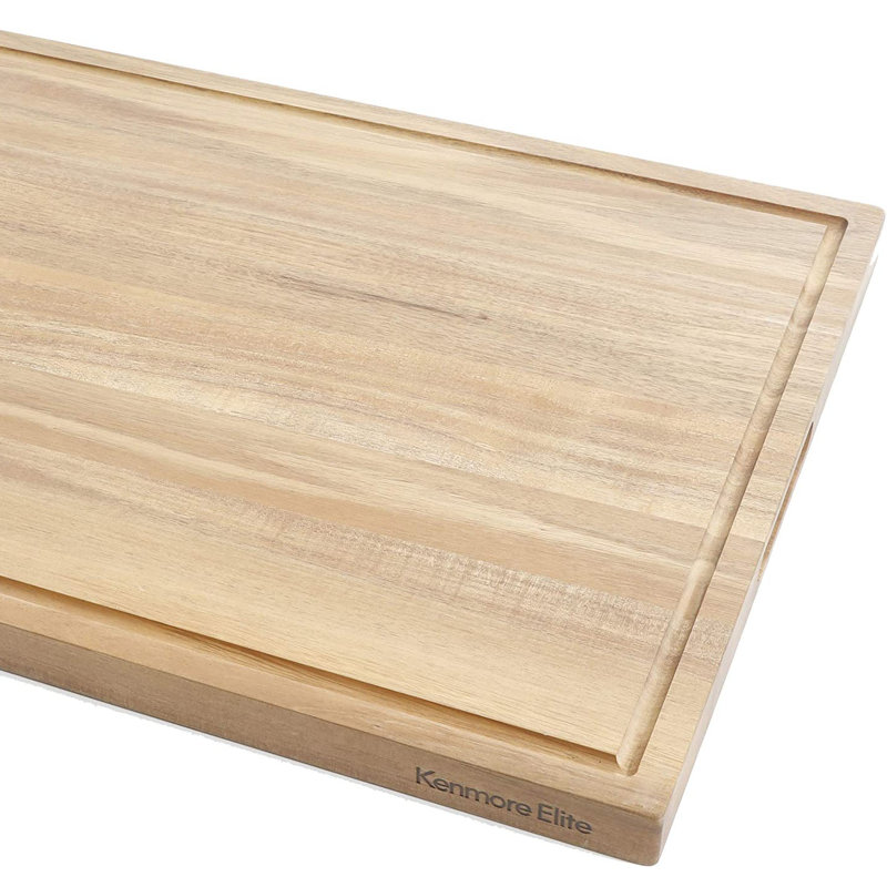 Kenmore Kenosha Acacia Wood Kitchen Cutting Board