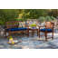 Banc de jardin en bois Lancaster Eucalyptus