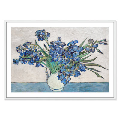 Blue Irises Print by Vincent Van Gogh
