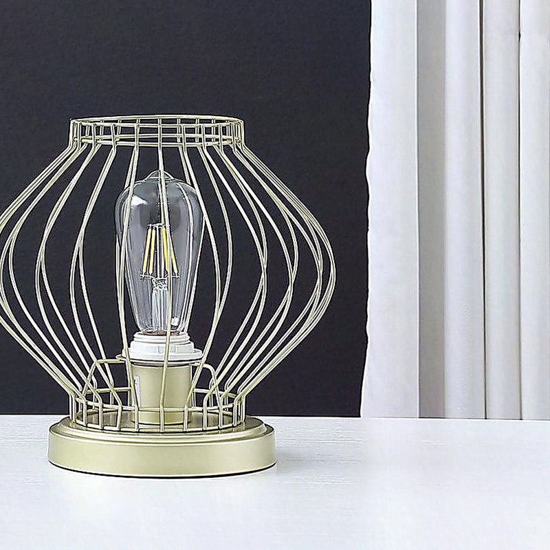 Lampe de table en métal 9,5 po