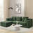 Corduroy Convertible Sleeper Sectional-952529371