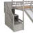 Loft Bed With 2 Drawers And Slide, House Bed With Slide-949401678
