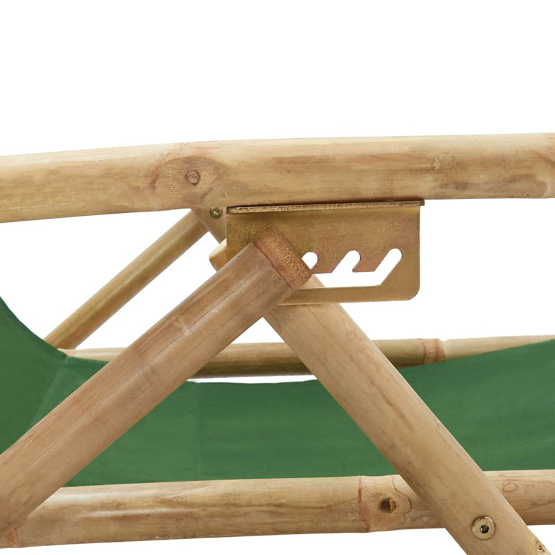 Chaise de patio Miltrud, Vert
