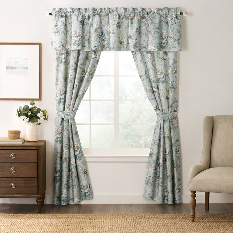 Josephine Floral Tailored Valance