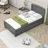 Twin Platform Bed with Trundle-1478878344