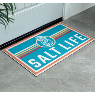Tapis d'extérieur en caoutchouc recyclé Salt Life