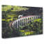 Steam Train in Scotland Abstract - Wrapped Canvas-56642615