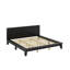 Lit plateforme en bois avec tête de lit, aucun sommier requis, support de lattes de bois-1427059303-1427059299