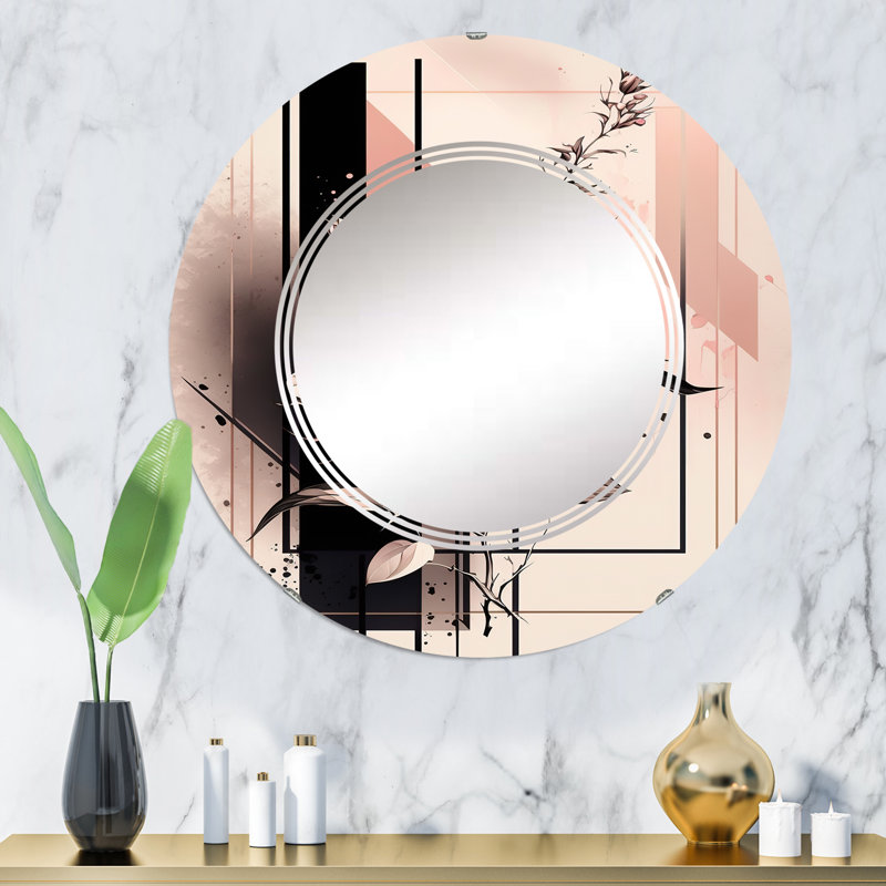 Miroir mural Pierpaola, 32 po x 32 po