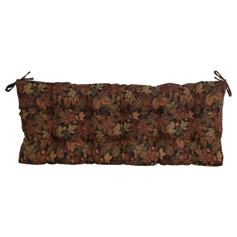 Tufted Tapestry Bench Cushion