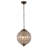 Sloane 3 - Light Gold Single Pendant