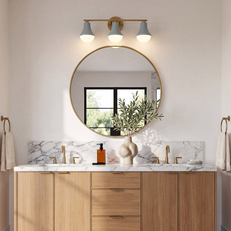 Celica 3 - Light Dimmable Vanity Light, Seafoam