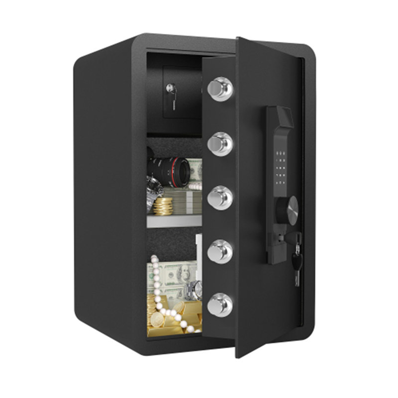 High Security Large-sized Safe Box with Fireproof and Waterproof Bag, 3.0 Cub Feet Safe with Electronic Password Lock,Safe with Private Inner Cabinet for Home,Office and Hotel