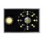 Cadre flottant Moon's Orbit & Phases, design par Phillipa Katz-1469581976-1469581956