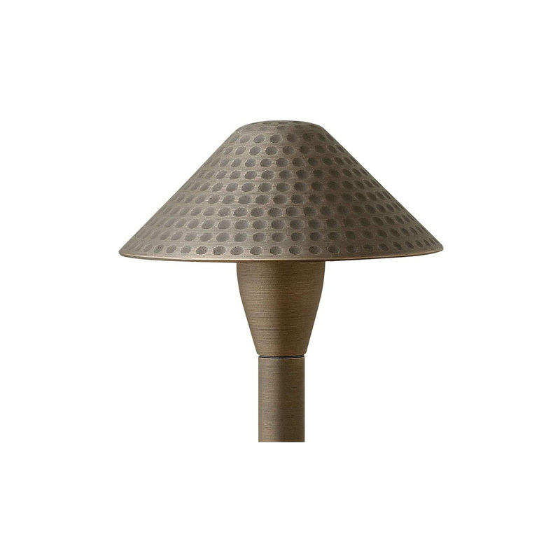 Hardy Island Brown Low Voltage Pathway Light, 15.5" H x 6.75" W x 6.75" D