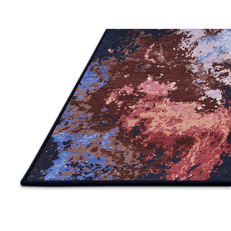 Abstract Indoor Rug, Rectangle 6' x 9'