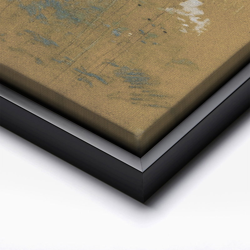 Fleurs sauvages, Black Framed, Canvas, 11"H x 14"W