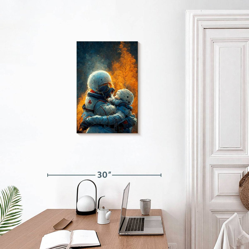 Oberle True Love Means Never Abandoning Someone, 24" H x 16" W