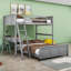 Lit superposé avec bureau Icaro-912730969-912730968