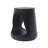 Wood-Like Texture MGO Hollow Side Table-2112297759