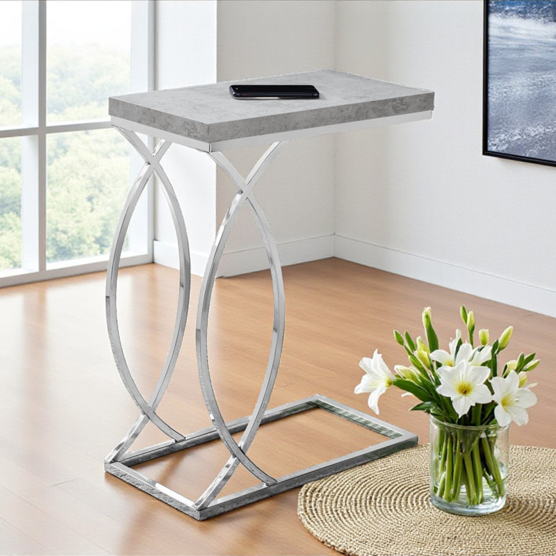 Reika C-shaped - Chrome Metal