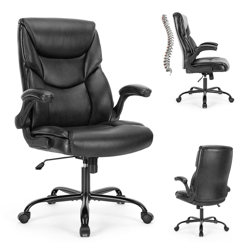 Fauteuil de direction Malynda, Noir