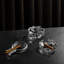 Cendrier en cristal sans plomb Egoist-42150526