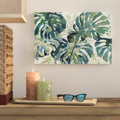 « green leaf iii »-reproduction de peinture à l’acrylique