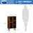 Jaen Solid and Manufactured Wood Cube Bookcase-1214603047-1214353235