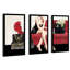Hers 1 by Jodi - 3 Piece Single Picture Frame Print-457299940