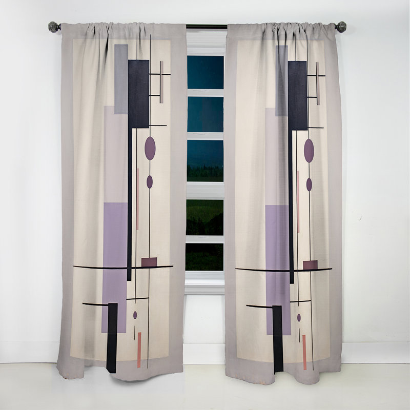 Rideau occultant Cheever - 1 panneaux Cheever, L 52 po x L 108 po