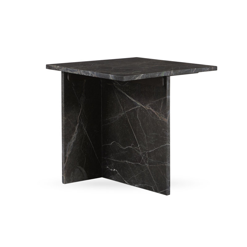 Bexly Marble Top End Table, Green