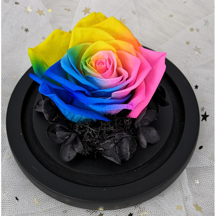 Black Artificial Flowers Preserved Black Magic Rose Preserved