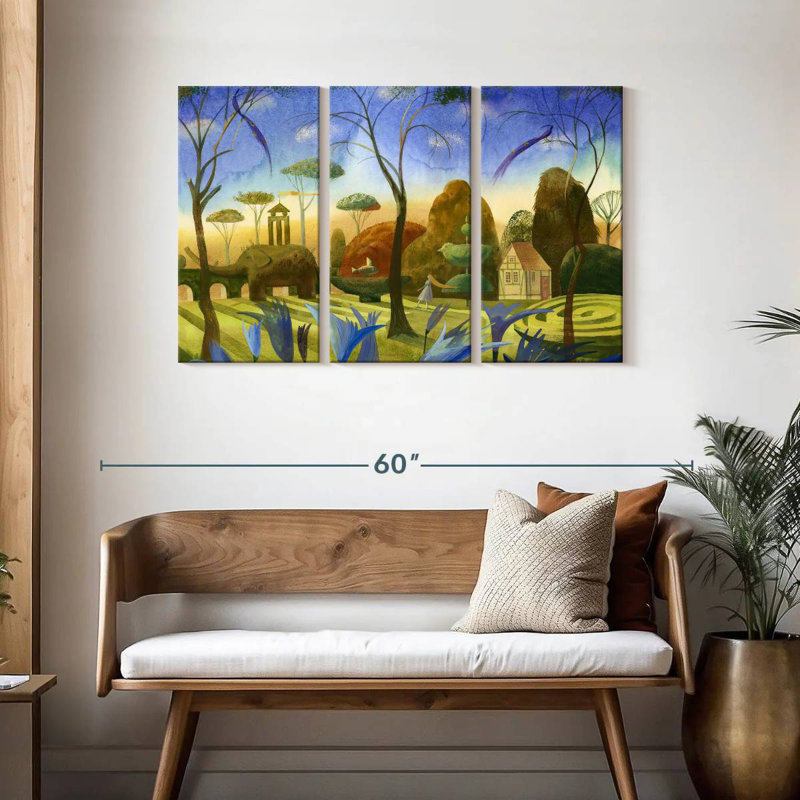 Senne The Magic Garden, 28" H x 45" W