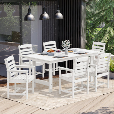 Reata HDPE Stacking Outdoor Dining Chair