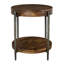 41 po Table basse ronde avec 2 tables de bout
