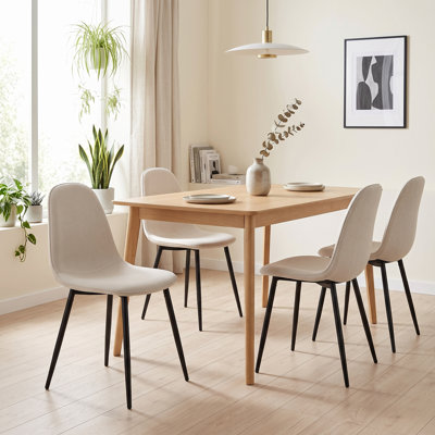 Chaises d'appoint rembourrées Delfinia