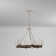 Lipton 6 - Light Dimmable Wagon Wheel Chandelier