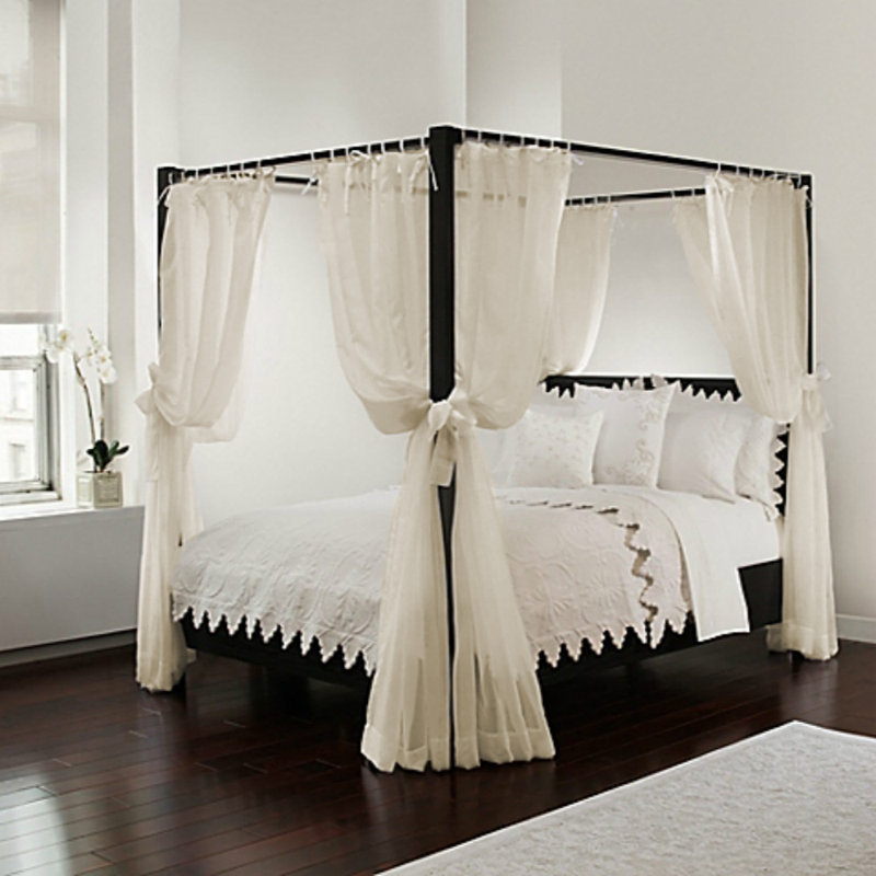 Bed Canopy, Ivory
