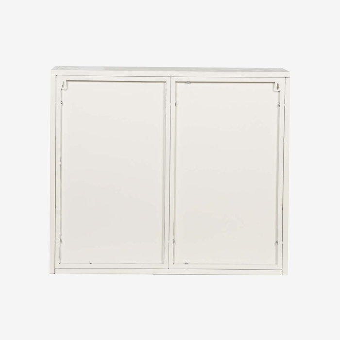 Latitude Run® Rialey Glass Wall Bathroom Cabinet & Reviews | Wayfair