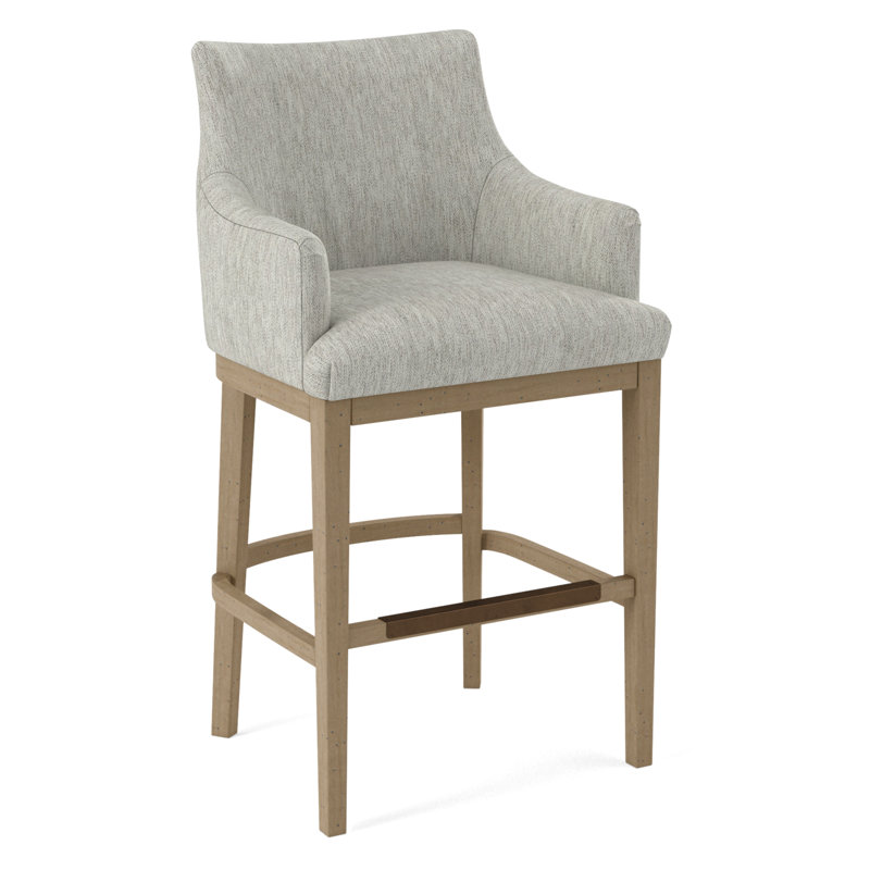 Upholstered Stool, 61481-73, White