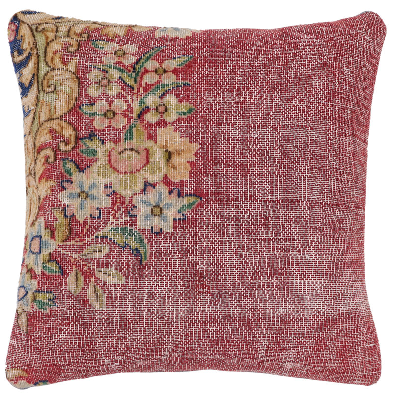 Housse et insert de coussin carré 100% laine