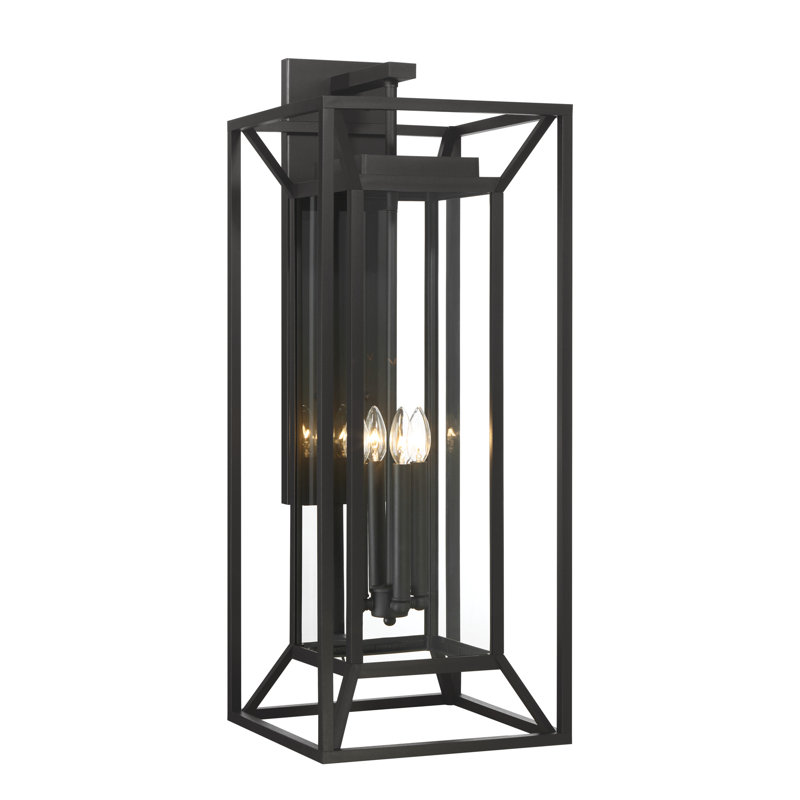 Harbor View - 4 Light Wall Mount, 35.25" H x 13.5" W x 14.38" D