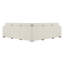 Canapé modulaire convertible en L avec rangement-128767099
