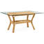 Trellis Glass Dining Table-71012601-112292032