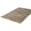 Flatweave Wool Ikat Area Rug in Blue And Multi