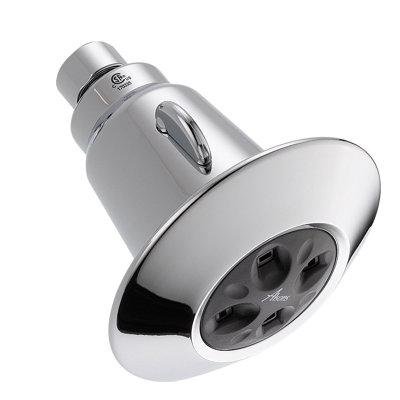 Universal Showering Components 2.5 GPM Shower Head with H2okinetic Technology