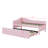 Twin-Size Upholstered L-Shaped Sofa Bed With An Elevating Trundle-1422531668